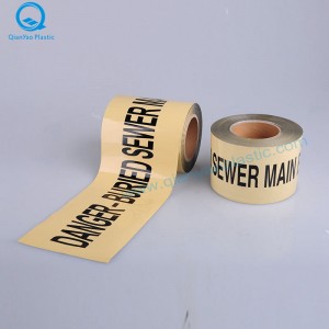 Băng nhôm Úc chôn băng cảnh báo ngầm STORMWATER; Băng cảnh báo ngầm SEWER; FIRE FIGHTING Băng cảnh báo ngầm