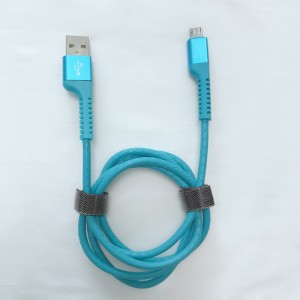 Sạc nhanh Cáp USB TPE tròn cho micro USB, Loại C, sạc nhanh và đồng bộ hóa iPhone