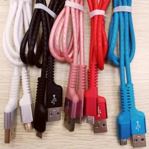 Sạc nhanh Cáp USB TPE tròn cho micro USB, Loại C, sạc nhanh và đồng bộ hóa iPhone
