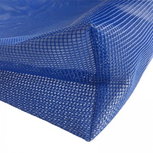 Thiết kế tùy chỉnh Clear Blue Ladies Lưới Túi xách Lưới Tote Túi