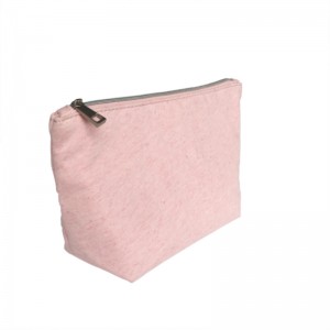 Bền xách tay mang theo nhỏ sợi tự nhiên dây kéo túi mỹ phẩm