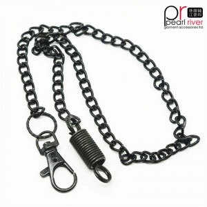 Bán buôn dây chuyền kim loại trang trí đầy màu sắc cho quần may