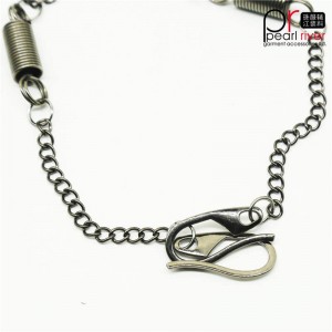 Rock phong cách quần jean phụ kiện đá chuỗi quần chuỗi túi trang trí chuỗi