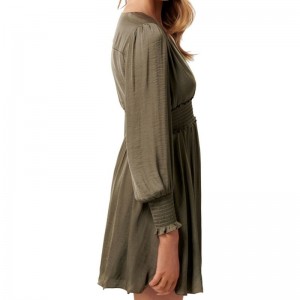 Hot bán khaki dài tay nữ mini váy