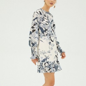 2022 Vanilla dài tay mini in cho phụnữ