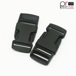 Thắt lưng nhựa khóa chặn màu đen Bán buôn