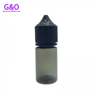 1oz nhựa v3 mũ gorilla mũm mĩm thú cưng màu đen nhỏ giọt 30ml e chai lỏng kỳ lân chai 30ml v3 mũm mĩm mũm mĩm
