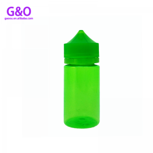 e vape chai 60ml chai vape 100ml 120ml màu xanh lá cây mới mũm mĩm kỳ lân