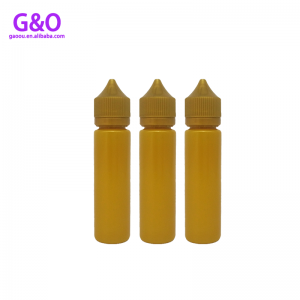 Chai 60ml kỳ lân chai thanh lý mới v3 màu xanh đen nhựa thú cưng mũm mĩm gorilla kỳ lân vape chai nhỏ giọt