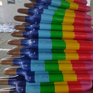 Cầu vồng bơm hơi Popsicle Pool Float / Pool Lounge