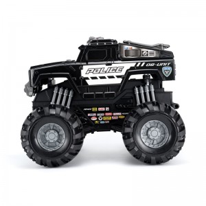 Xe cảnh sát - Quái vật chân to