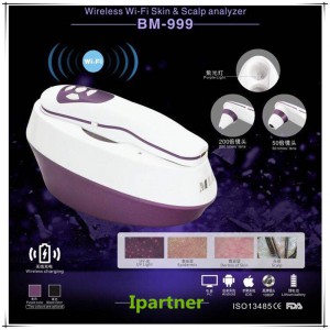 Sử dụng tại nhà Phân tích da di động Phân tích tóc Thiết bị đo độ ẩm với hệ thống iOS Hệ thống Android