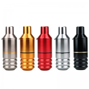 Máy xăm bút ngắn Máy bút máy Đức, Máy xăm động cơ Faulhaber của Đức, có 2 đầu, giao diện DC Súng bắn từ Beauty \u0026 Health