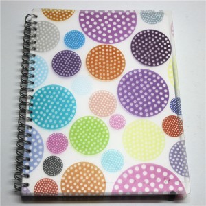 Bìa nhựa Binder Note Book với dây thun