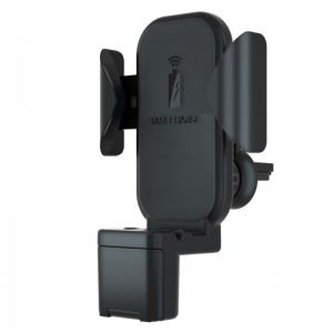 KPS-9304HC QI 10W sạc nhanh không dây cho xe hơi 3in1 cho Iwatch và tai nghe