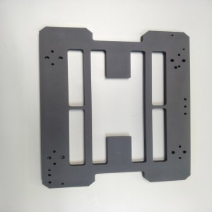 Phụ tùng phay hoàn thiện khí kẽm đen với chất lượng cao