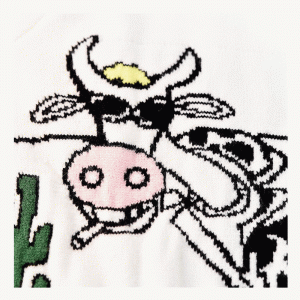 Mới đến Woolen Dày Mùa đông ấm áo len Máy tính dệt kim bò hút áo thun