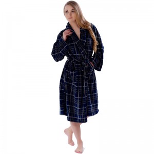 Cặp lông cừu áo choàng sọc in Pajama