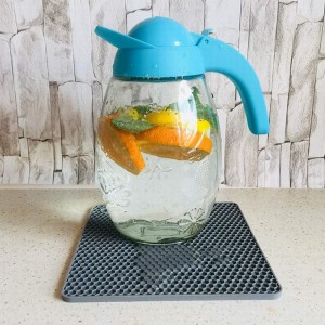 Silicone phim hoạt hình uống trà đế lót ly cà phê Mug Cup Pad Coaster