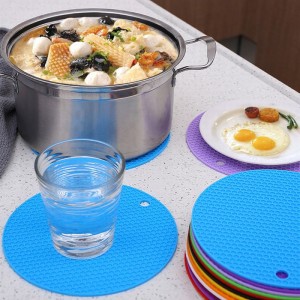 thời trang pats bền silicone Uống đế lót ly cao su thảm uống