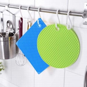 Hot bán silicone cup pad antislip silicone coaster pad mat