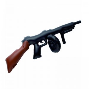Phụ kiện tiệc Bán buôn Bơm hơi thổi lên Tommy Gun 80cm Bữa tiệc tuyệt vời hay Phụ kiện ăn mặc lạ mắt