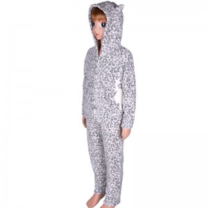 Bộ đồ bơi thêu lông cừu trẻ em