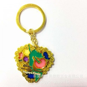 P063 chuỗi khóa trái tim thạch sơn