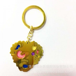 P063 chuỗi khóa trái tim thạch sơn