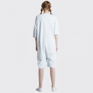 Bộ đồ ngủ thêu bông cho phụ nữ Onesie