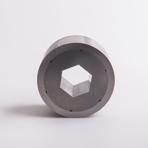 độ bền cao vonfram cacbua phân khúc hex chết lạnh tiêu đề chết