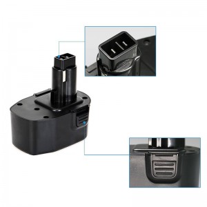 Pin thay thế Ni-Mh 14.4V 2000mAh cho máy khoan không dây DC9091, DE9091, DE9038