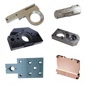 Phụ tùng CNC với các bộ phận phay xử lý bề mặt