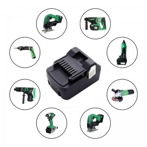 Pin không dây thay thế Li-ion 14.4V 4000mAh cho Hitach BSL1430, BSL1440 Dụng cụ điện