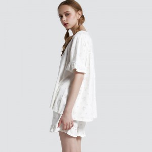 Bộ đồ ngủ nữ Cotton-Spandex đơn Jersey