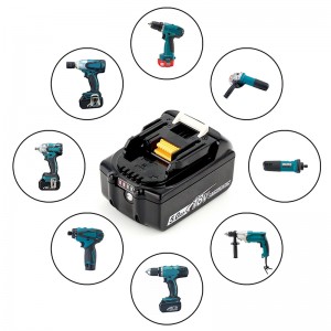 Máy khoan pin không dây thay thế BL1815, BL1820, BL1825 18V 5000mAh