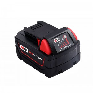 Pin thay thế Li-ion 6000mAh 18V cho máy khoan điện Milwaukee 48-11-1840 M18