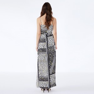 Phụ nữ chất lượng cao Váy maxi dài Thời trang maxi thời trang Casual Ruffle hoa