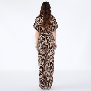 Tiệc Bắc Âu dành cho người lớn Chất lượng cao Tiger Stripe Jumpsuit JCGJ190315073
