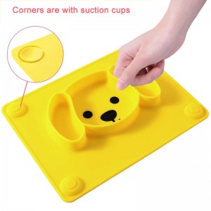 Chống trượt không thể phá vỡ BPA Miễn phí cho bé ăn bát