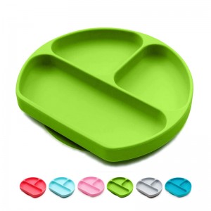 Nhà máy Bán buôn Lò vi sóng An toàn cho bé Baby Silicone Tấm chia