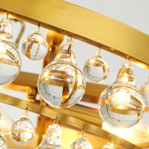 Thiết kế nghệ thuật tinh tế Modern Home Hotel Đèn chùm pha lê Km2142