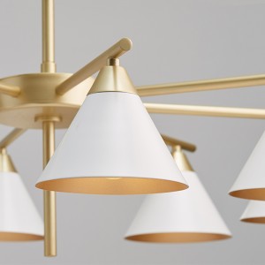 Mới hiện đại Kim loại Luxury Home Hotel Đèn chùm Km2133