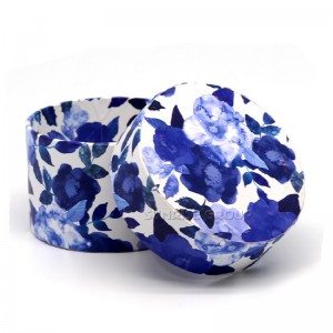 Logo tùy chỉnh Handmade Hộp tròn quà tặng nến sang trọng