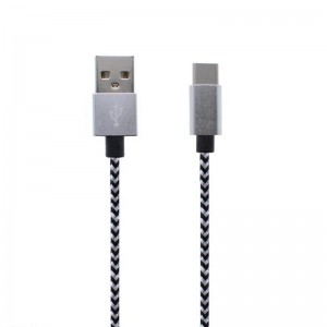 Cáp dữ liệu bện từ C đến USB