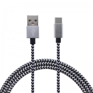Cáp dữ liệu bện từ C đến USB