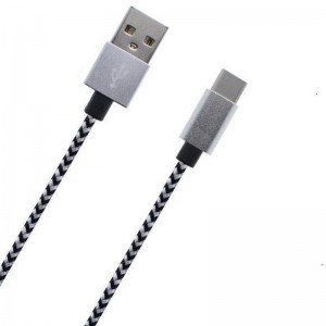 Cáp dữ liệu bện từ C đến USB