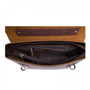 Da ngựa chất lượng cao chính hãng da nam máy tính xách tay túi xách vai