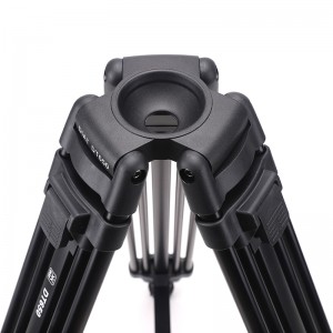 Thiết kế mới Diat DT650 Camera chuyên nghiệp Chân máy ảnh Chân máy nặng Nhiệm vụ nhôm hợp kim Magiê Video Chân máy ảnh