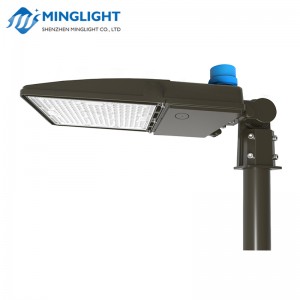Tiêu chuẩn Bắc Mỹ 130lm / w DLC cao cấp IP65 đèn đường cực 200w Đèn đỗ xe LED